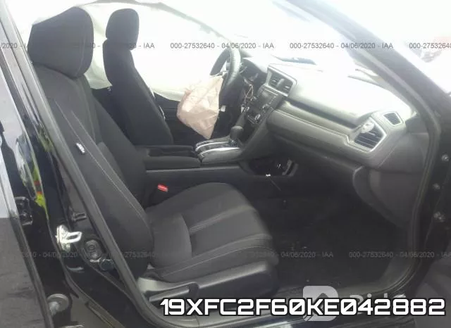 19XFC2F60KE042882 фото 6