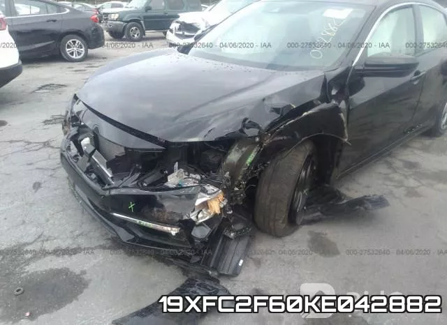 19XFC2F60KE042882 фото 7