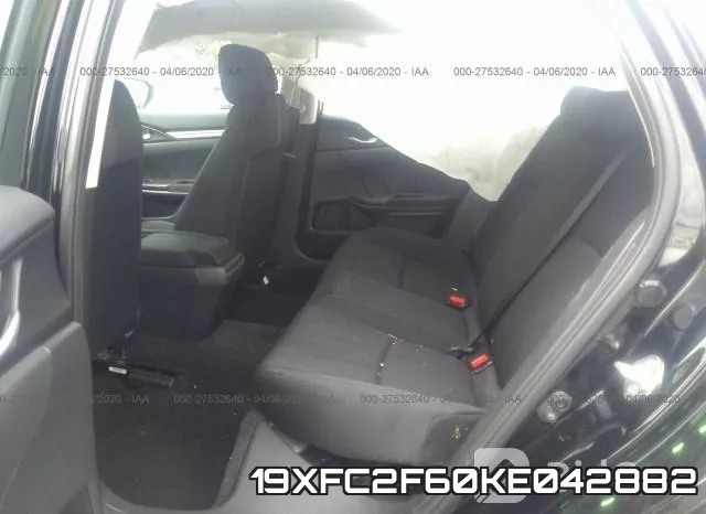 19XFC2F60KE042882 фото 9