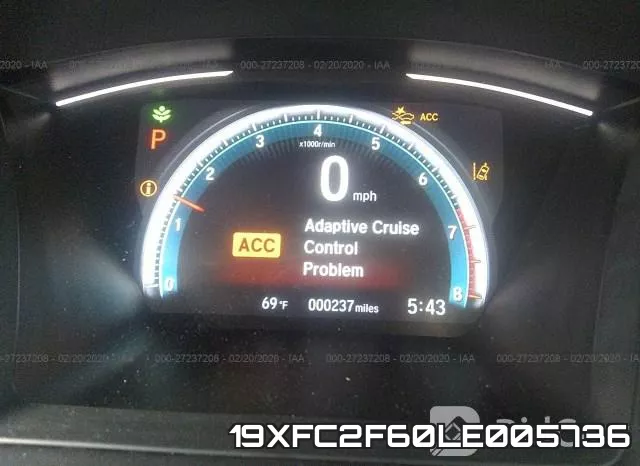 19XFC2F60LE005736 фото 8