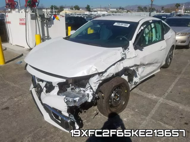 19XFC2F65KE213657 фото 3