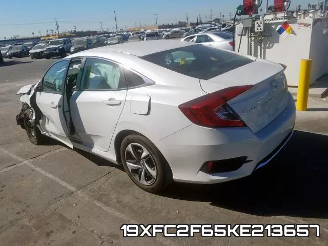 19XFC2F65KE213657 фото 4
