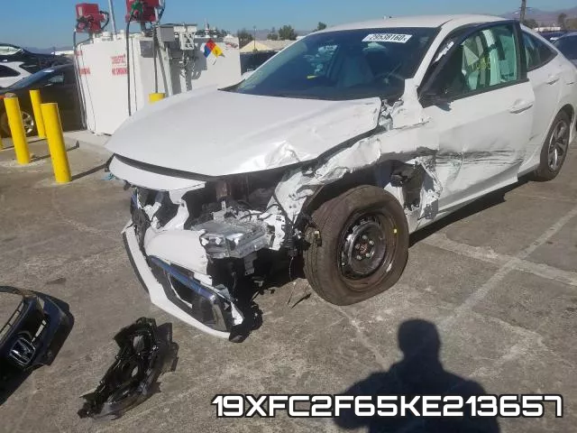 19XFC2F65KE213657 фото 10