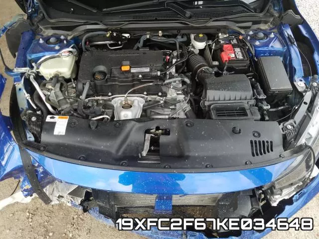 19XFC2F67KE034648 фото 8