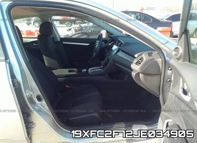 19XFC2F72JE034905 фото 6