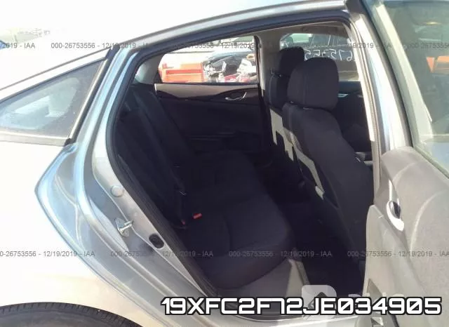 19XFC2F72JE034905 фото 9
