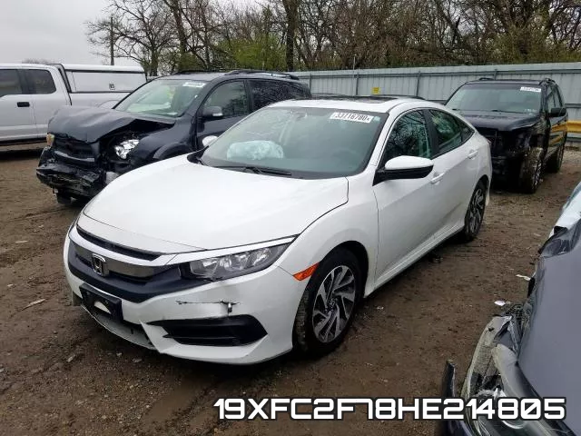 19XFC2F78HE214805 фото 3