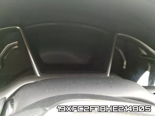 19XFC2F78HE214805 фото 9