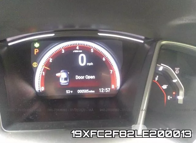 19XFC2F82LE200013 фото 8