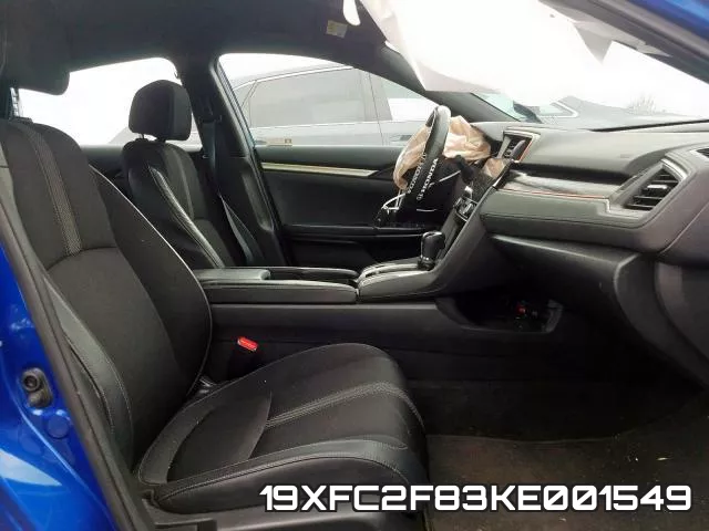 19XFC2F83KE001549 фото 6