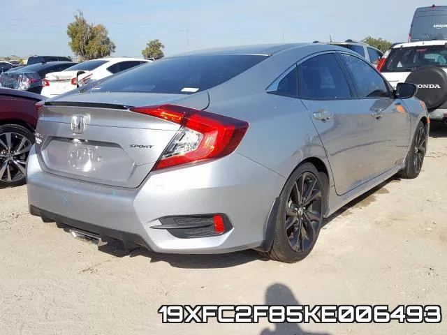 19XFC2F85KE006493 фото 5
