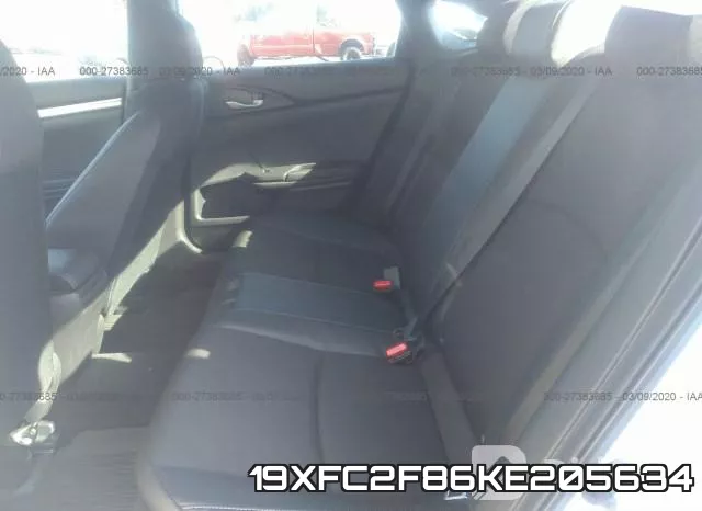 19XFC2F86KE205634 фото 9