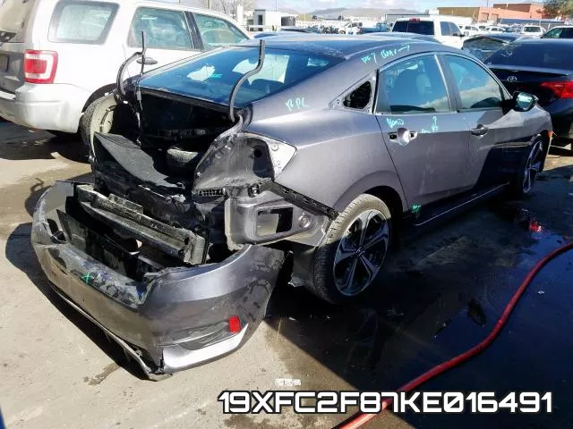 19XFC2F87KE016491 фото 5