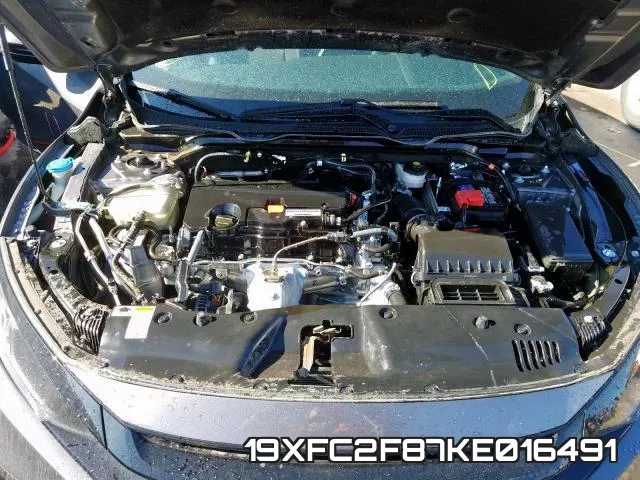 19XFC2F87KE016491 фото 8