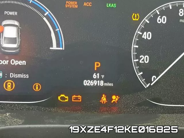 19XZE4F12KE016825 фото 9