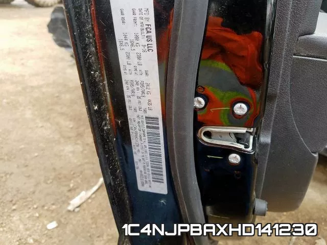 1C4NJPBAXHD141230 фото 2