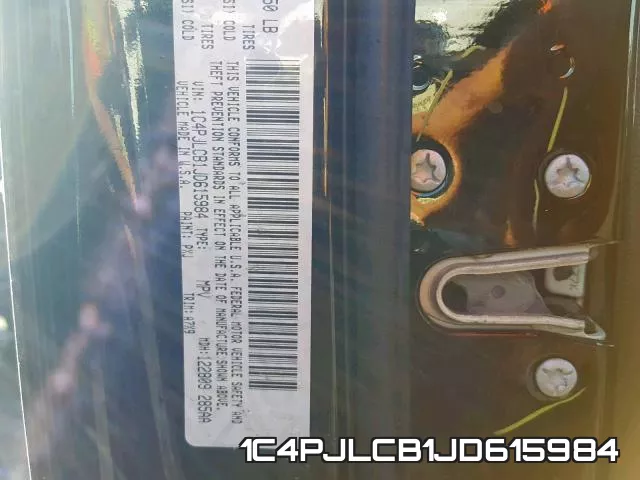 1C4PJLCB1JD615984 фото 2
