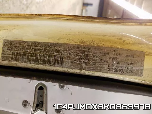 1C4PJMDX3KD363978 фото 2