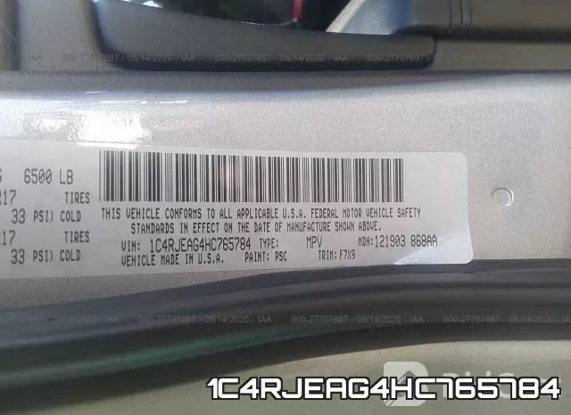 1C4RJEAG4HC765784 фото 10