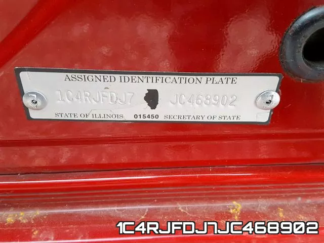 1C4RJFDJ7JC468902 фото 2