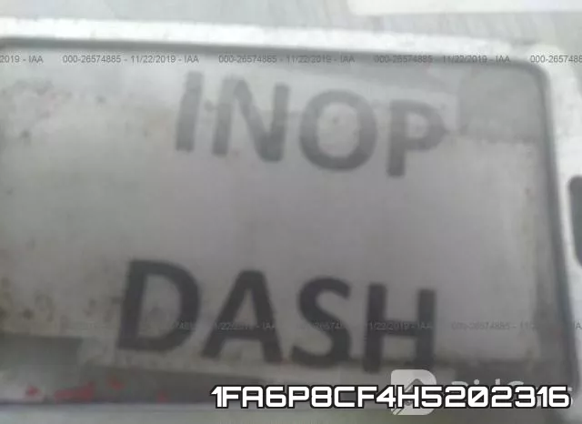 1FA6P8CF4H5202316 фото 8