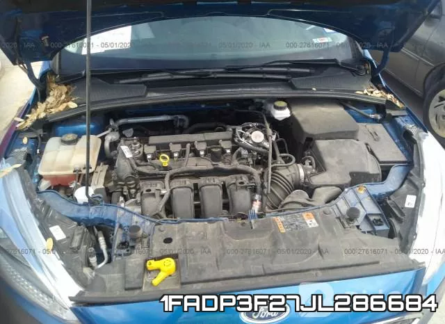1FADP3F27JL286684 фото 2