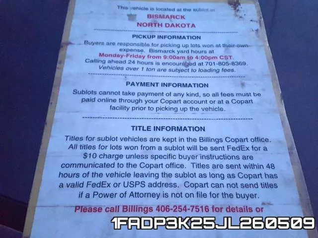 1FADP3K25JL260509 фото 10