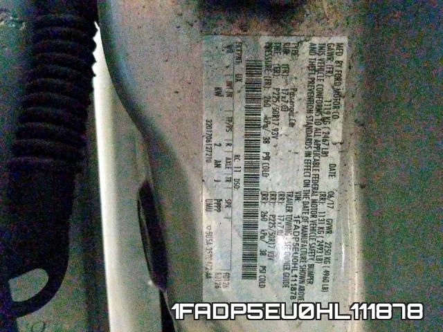 1FADP5EU0HL111878 фото 2