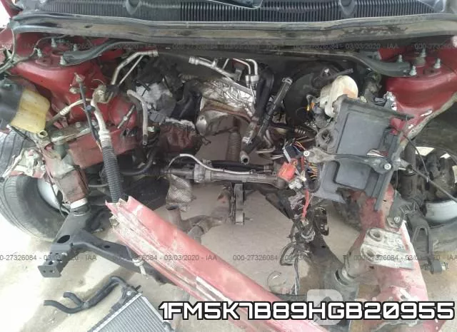 1FM5K7B89HGB20955 фото 2