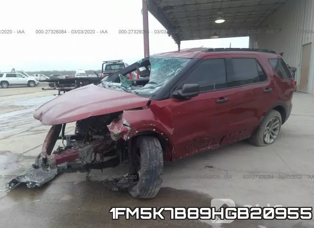 1FM5K7B89HGB20955 фото 3