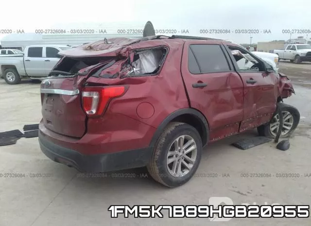 1FM5K7B89HGB20955 фото 5