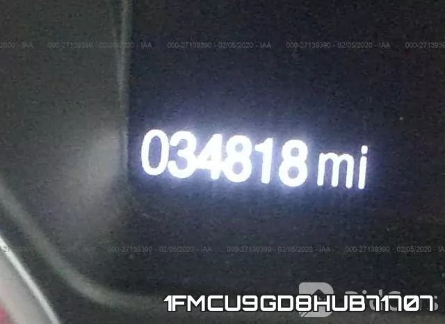 1FMCU9GD8HUB71707 фото 8