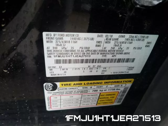 1FMJU1HT1JEA27513 фото 2