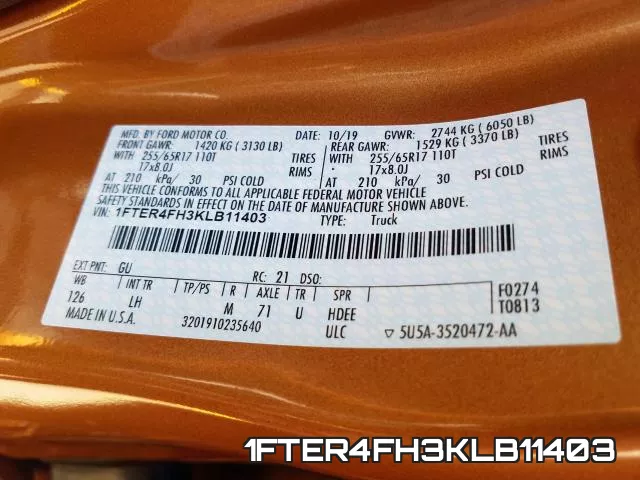1FTER4FH3KLB11403 фото 2