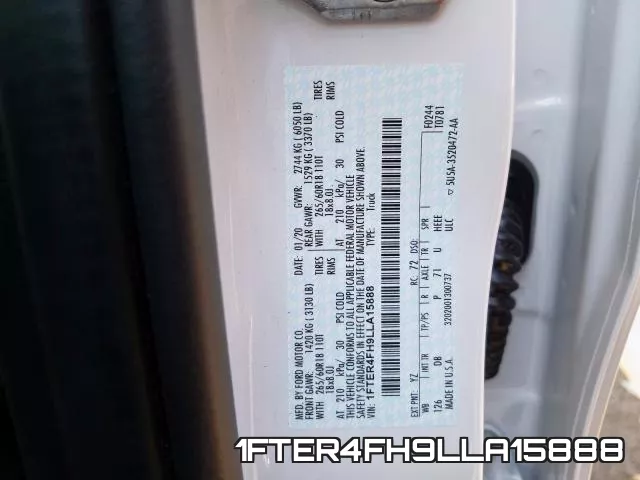 1FTER4FH9LLA15888 фото 2