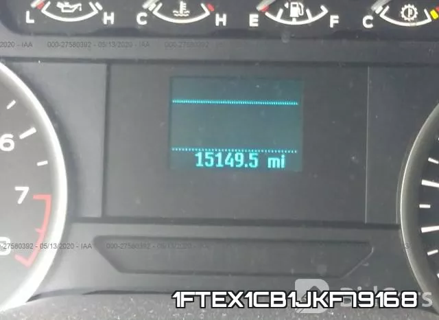 1FTEX1CB1JKF79168 фото 8