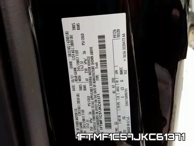 1FTMF1C57JKC61371 фото 2