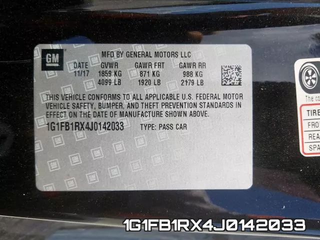 1G1FB1RX4J0142033 фото 2