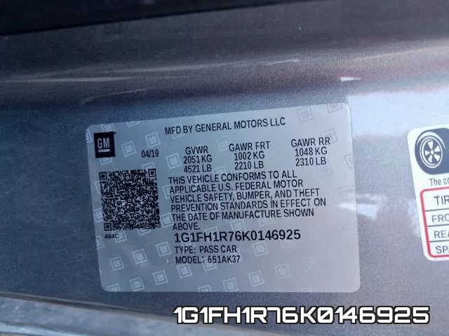 1G1FH1R76K0146925 фото 2