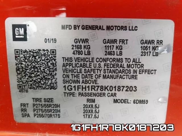 1G1FH1R78K0187203 фото 2
