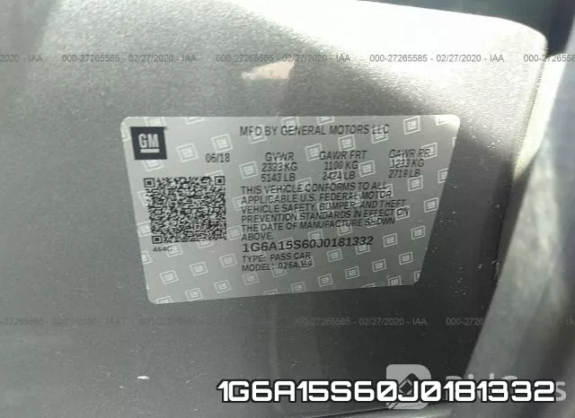 1G6A15S60J0181332 фото 10