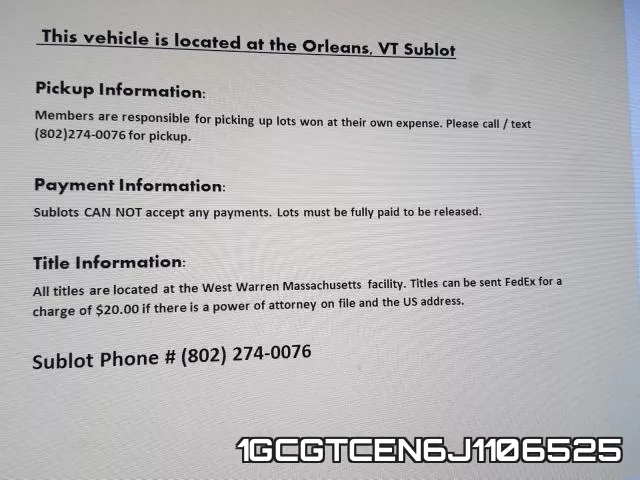 1GCGTCEN6J1106525 фото 10