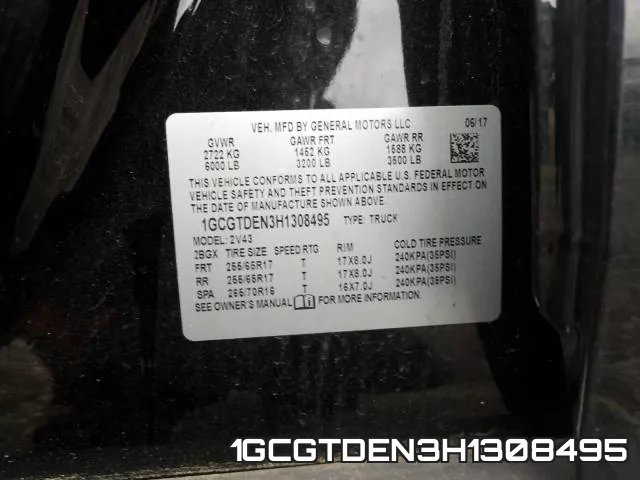 1GCGTDEN3H1308495 фото 2
