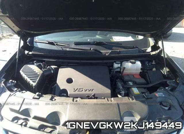 1GNEVGKW2KJ149449 фото 2