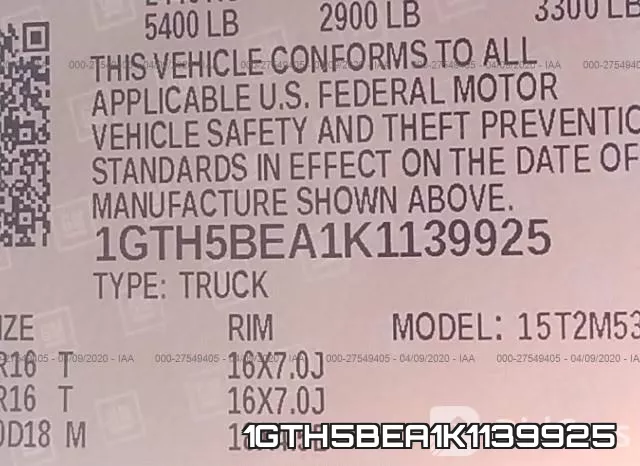 1GTH5BEA1K1139925 фото 10