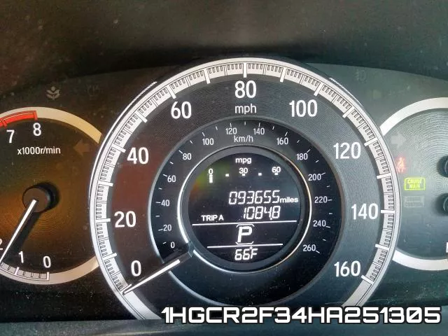 1HGCR2F34HA251305 фото 9