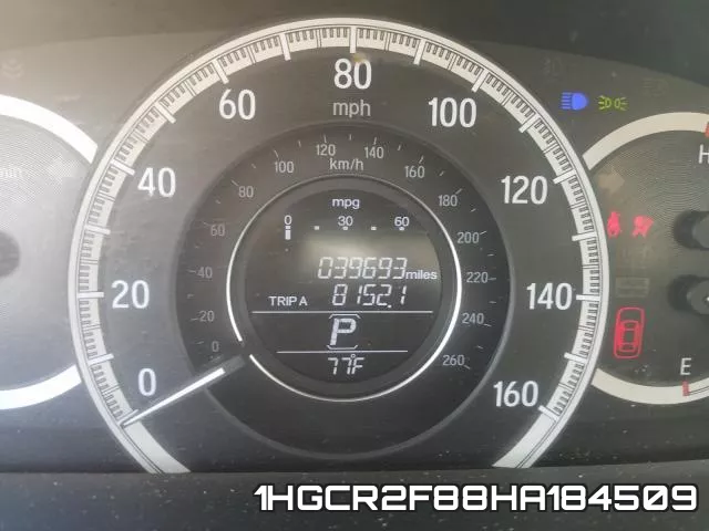1HGCR2F88HA184509 фото 9