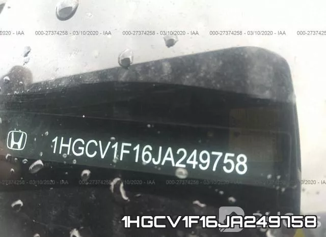 1HGCV1F16JA249758 фото 10
