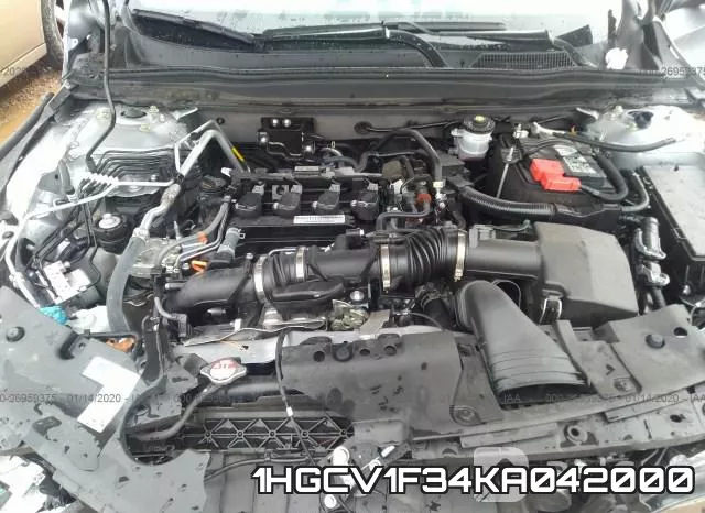 1HGCV1F34KA042000 фото 2