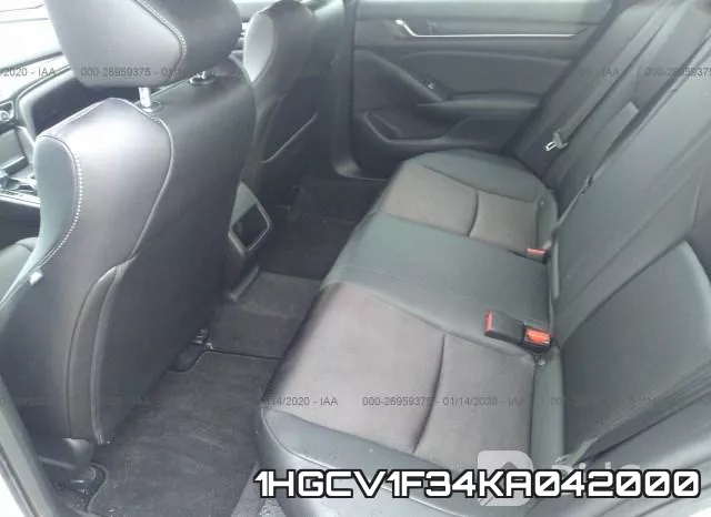 1HGCV1F34KA042000 фото 9